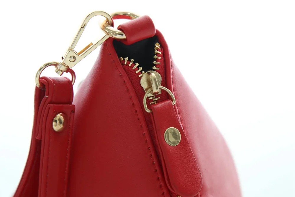 Triangle Shape Day Clutch Women Evening Bag PU Leather Wristlet Purses Tassel Small Handbags Herald Fashion New Arrivals (2)